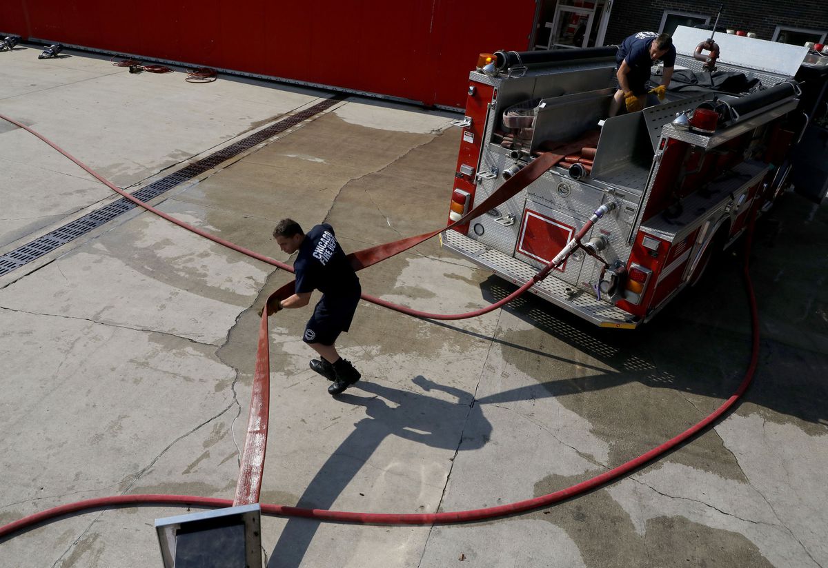 Multiple COVID-19 cases reported at Chicago fire
academy 1 Multiple COVID-19 cases reported at Chicago fire
academy 1