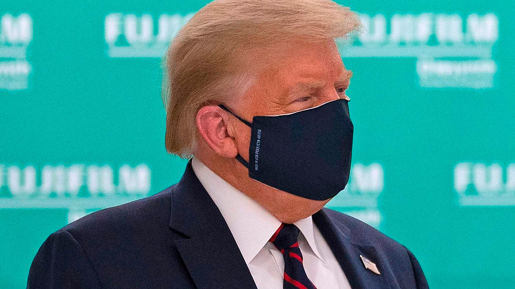 ‘The Daily Show’ Reveals What Trump Says Behind His
Coronavirus Face Mask 1