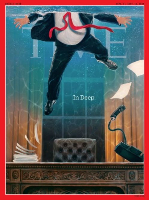 Time Magazine Dumps Trump Into A Sea Of Surging Coronavirus
For New Cover 1