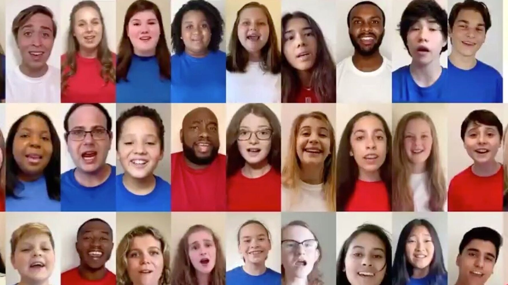 Youth Choir Brings People To Tears With Powerful National
Anthem To Open DNC 1