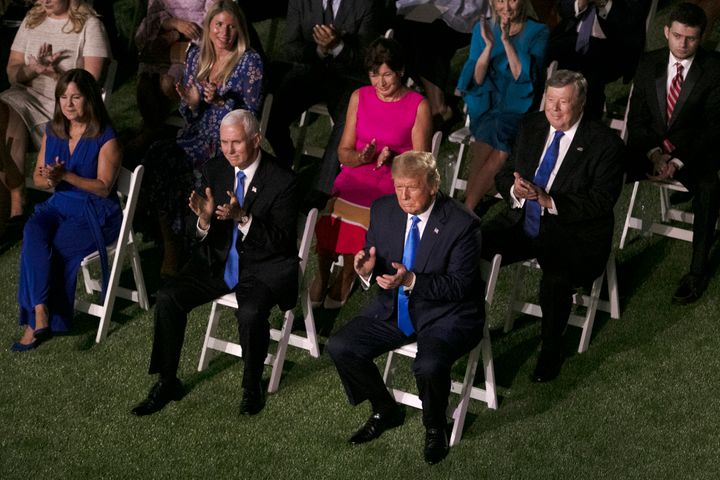 Melania Trump’s RNC Audience Was Mostly Unmasked And
Untested For COVID-19 1