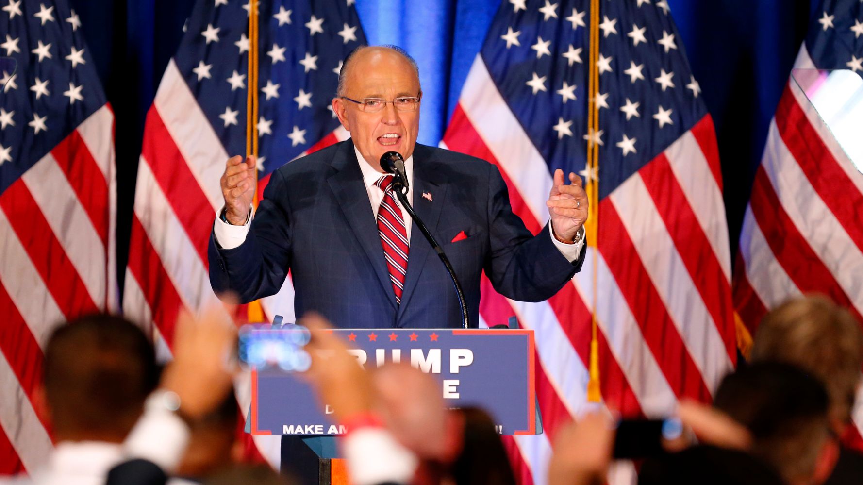 Rudy Giuliani Pushes Racist Message At RNC As Anti-Racism
Protests Continue 1