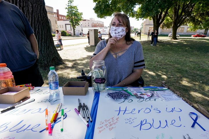 Pro-Cop Rally Draws Scores To Kenosha Amid Protests Against
Police Violence 1