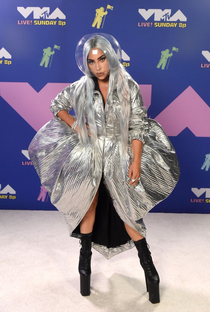 Lady Gaga’s Outrageous Masks Steal The Show At MTV
VMAs 1