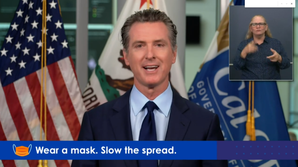 Watch: California Gov. Gavin Newsom gives updates on
heatwave and coronavirus response, Aug. 17 1