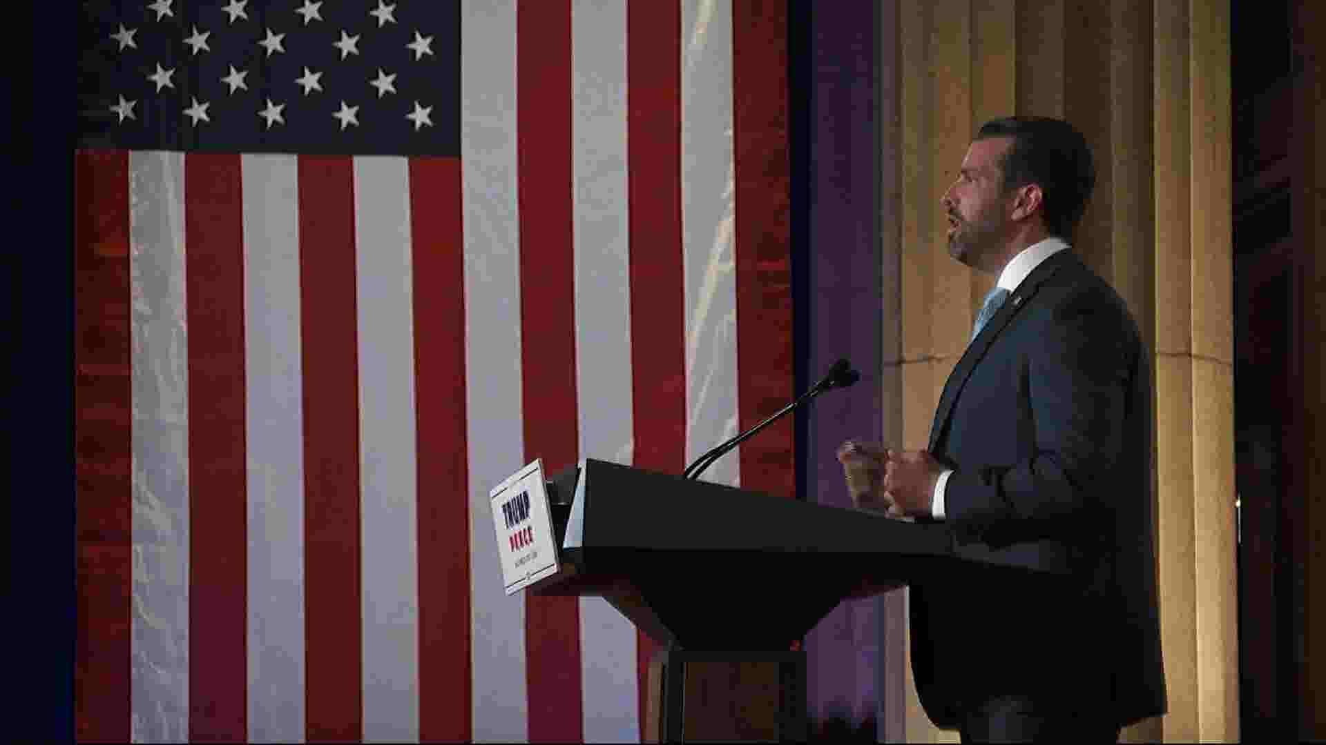 Trump Jr.: it's church, work, school vs. rioting 1