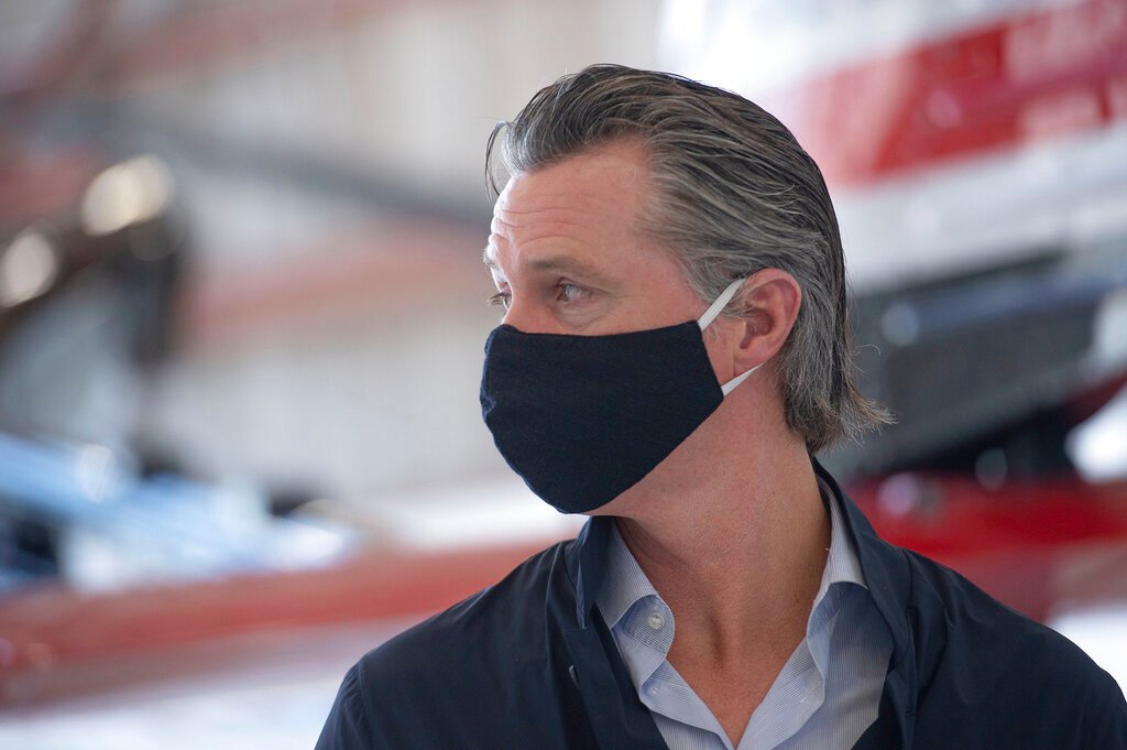 Watch: California Gov. Gavin Newsom gives updates on
wildfires and coronavirus, Aug. 24 1