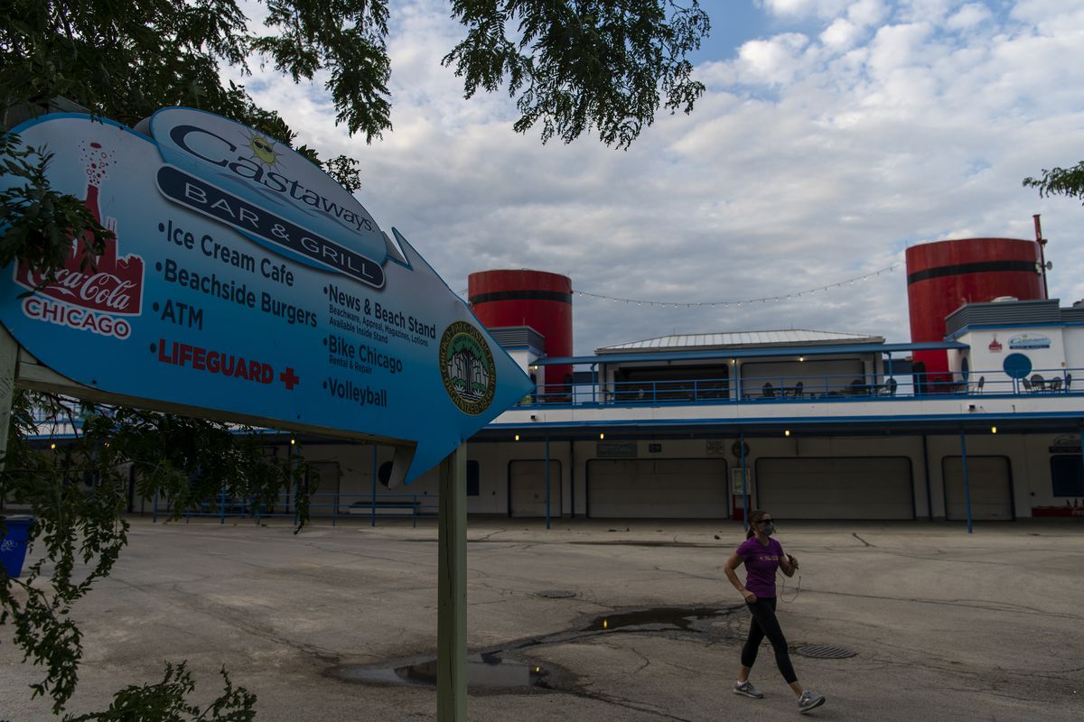 Beaches, parking lots still closed as lakefront restaurants
reopen (LIVE UPDATES) 1