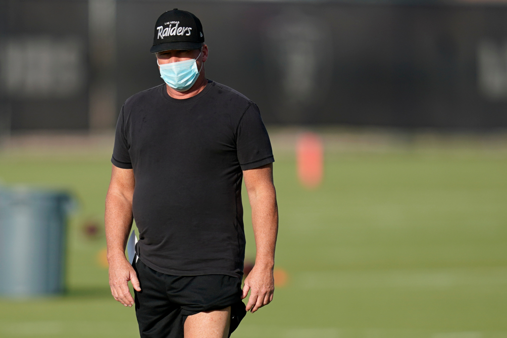 Raiders’ Jon Gruden on navigating pandemic, social protests:
`Don’t make an emotional statement. Make an educational
one’ 1