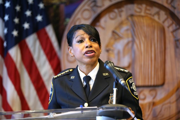 Black Leaders In Seattle Condemn Protesters and Praise
Police Chief 1
