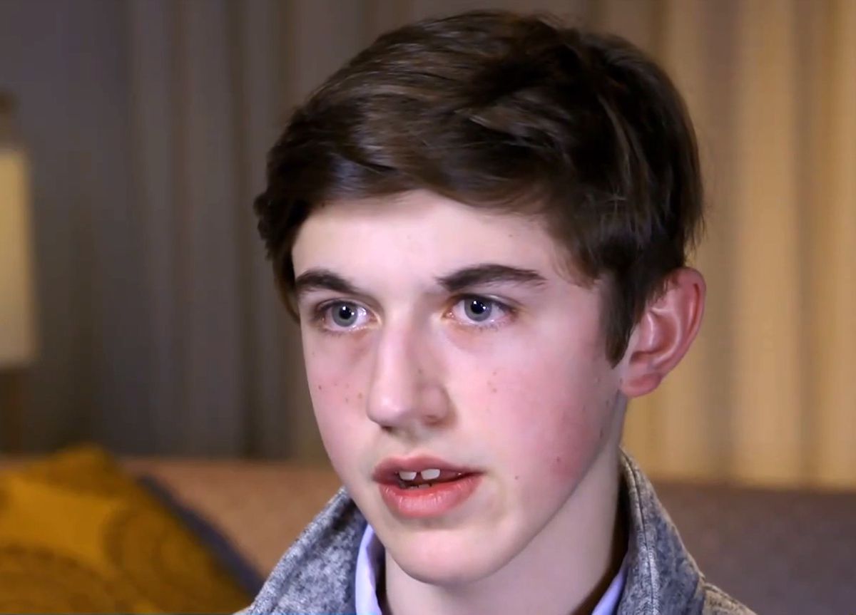 MAGA teen Nicholas Sandmann, who sued news networks that
accused him of harassing a Native American protester, will speak at
the RNC 1 MAGA teen Nicholas Sandmann, who sued news networks that
accused him of harassing a Native American protester, will speak at
the RNC 1