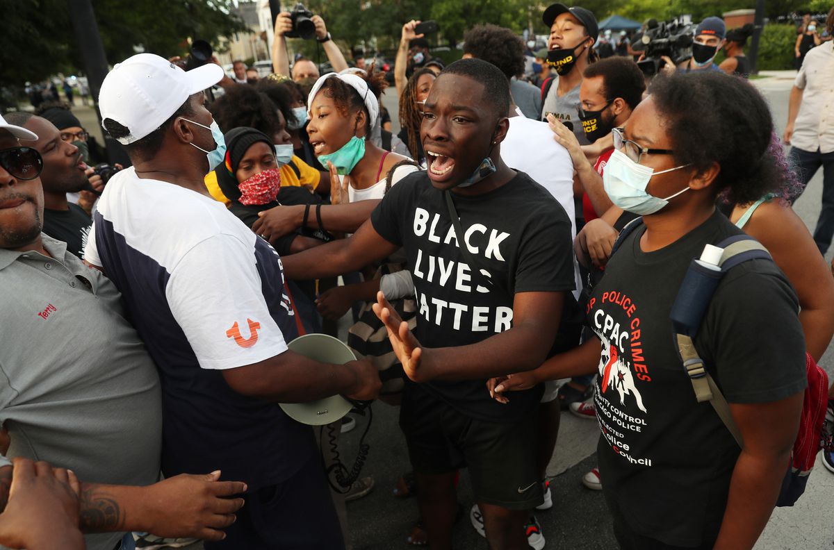 Why Englewood residents told outside protesters to leave
days after police shooting. ‘This is propped up. They’re throwing a
party.’ 1 Why Englewood residents told outside protesters to leave
days after police shooting. ‘This is propped up. They’re throwing a
party.’ 1