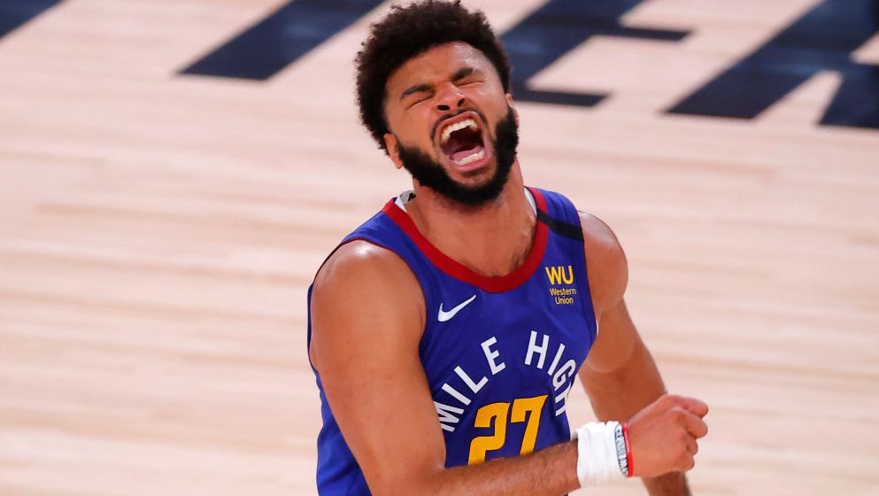 Jamal Murray scores 50, says shoes honoring George Floyd,
Breonna Taylor keep him fighting 1