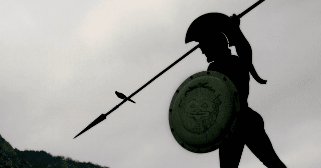 Not Quite 300: Small Group of Migrants Block Road at
Thermopylae in Protest 1