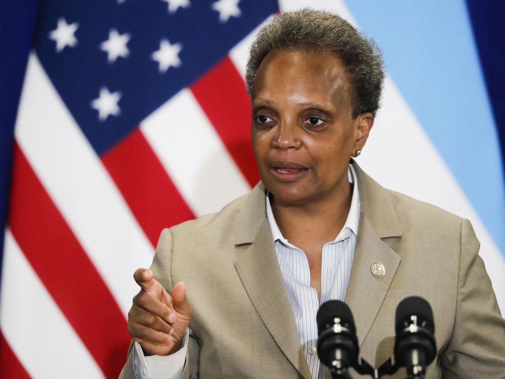 Chicago Mayor Who Can’t Contain Rioting Elsewhere Bans
Protests From Her Block 1