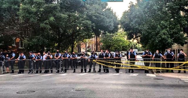 Out-of-town protesters arrested near Lightfoot’s Logan
Square home 1