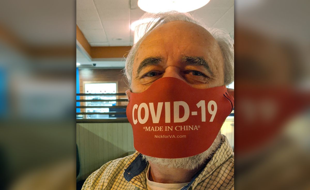 House candidate from Virginia sells ‘COVID-19: Made in
China’ masks in campaign 1