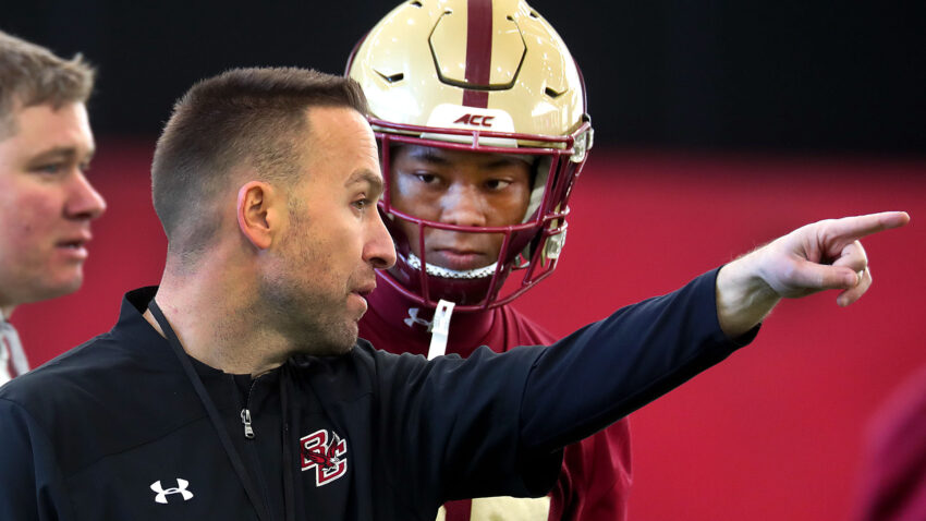 Boston College football currently has zero student-athletes
and staff with COVID-19 1