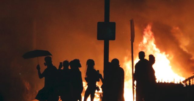 Black Lives Matter Riot Torches Danish Brotherhood Lodge in
Kenosha 1