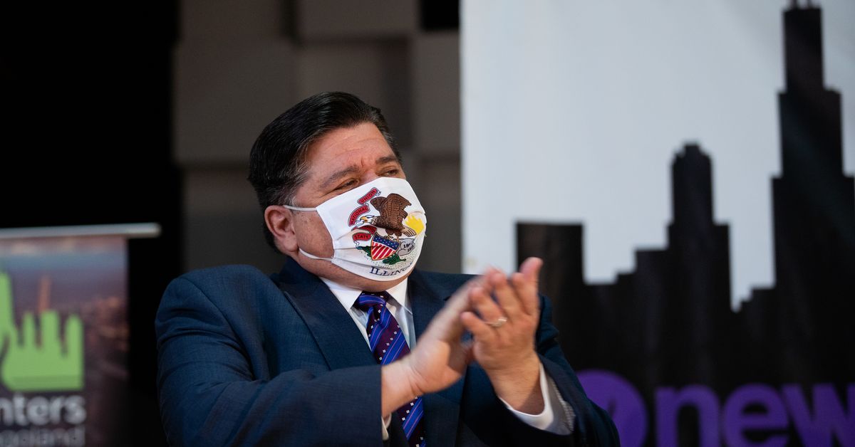 Pritzker wants to fine businesses that violate masking,
social distancing rules 1