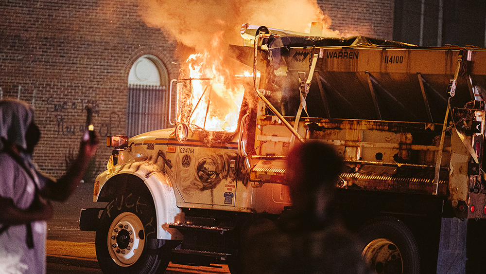 Democrats still defending rioters as "mostly peaceful" after
man is dragged out of his car and beaten nearly to death 1