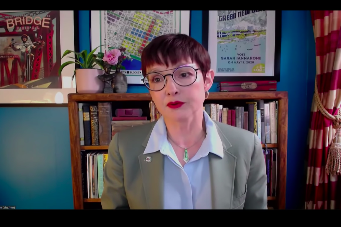 Portland Antifa Mayor Candidate Can't Bring Herself to
Condemn 'Attempted Murder' in Violent Riots 1