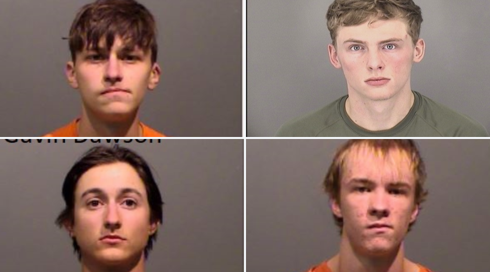 Four men now sentenced for injuring Arvada officer with a
chlorine bomb 1