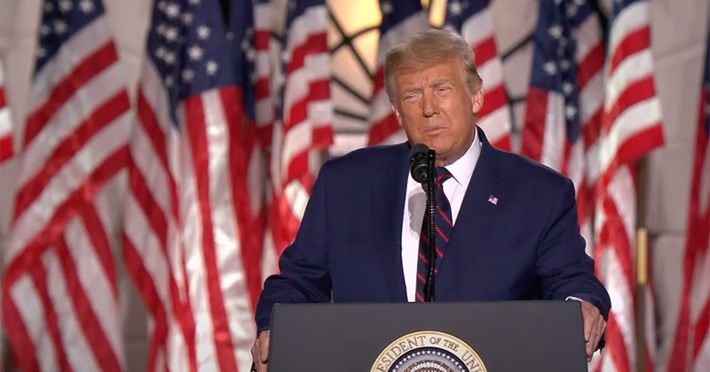 Trump: Biden Now Condemning Rioting ‘Because His Poll
Numbers Are Going Down Like A Rock’ 1