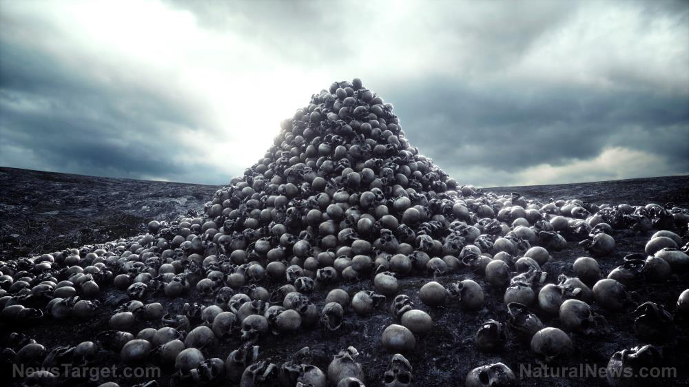 The next chapter of this plandemic will be the FINAL
LOCKDOWN for humanity... mass extermination, door-to-door medical
kidnappings, forced inoculations and engineered famine 1