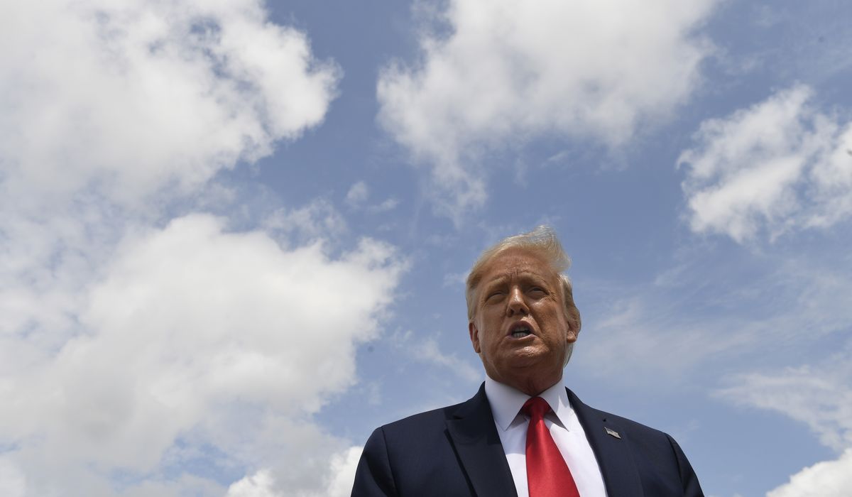 Trump: COVID-19 vaccine 'possible' by Nov. 3 1