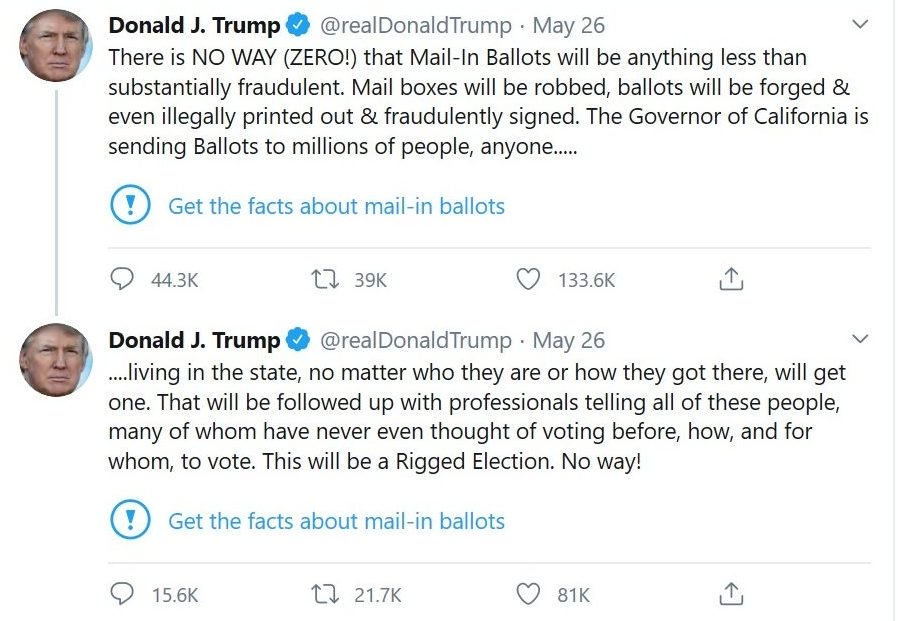 Twitter Censors Trump Tweets, But Allows Viral Post Office
Conspiracy Theories To Flourish 1