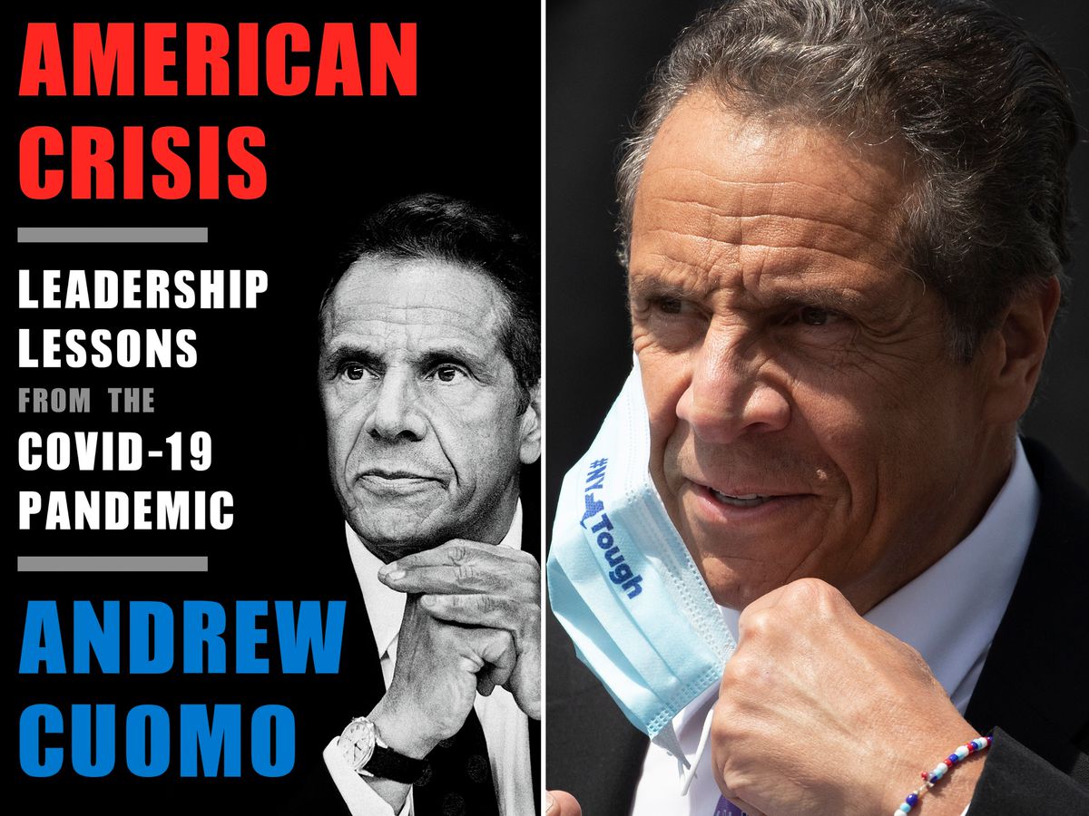 N.Y. Gov. Andrew Cuomo book on COVID-19 response out in
October 1
