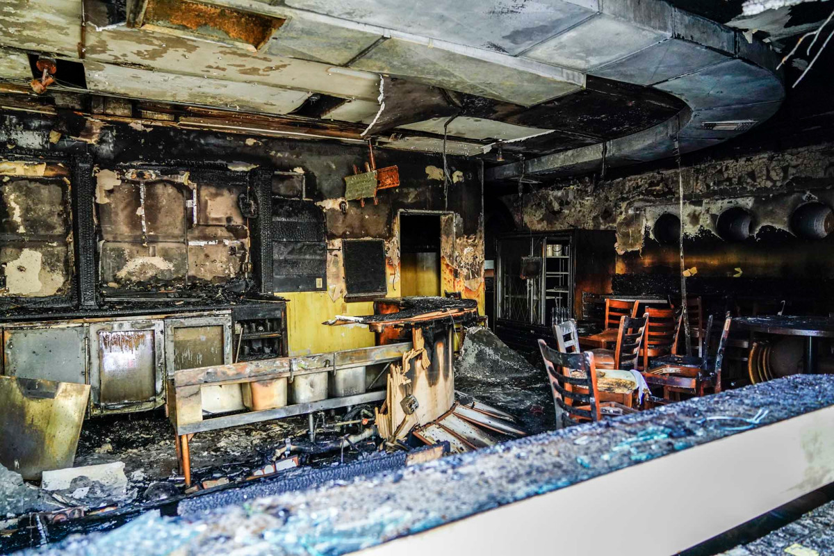 Photos show devastation in wake of Wisconsin
protests 1