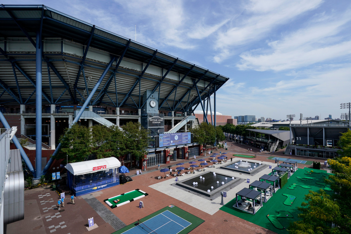 There’s a reason for beach vibe and games in US Open
bubble 1