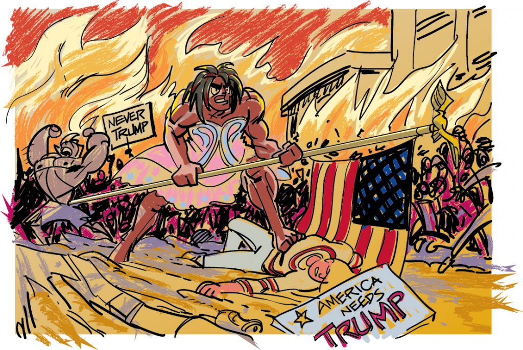 Analysis: Days before the 2016 election, riots broke out. Do
you really think this is a coincidence? 1