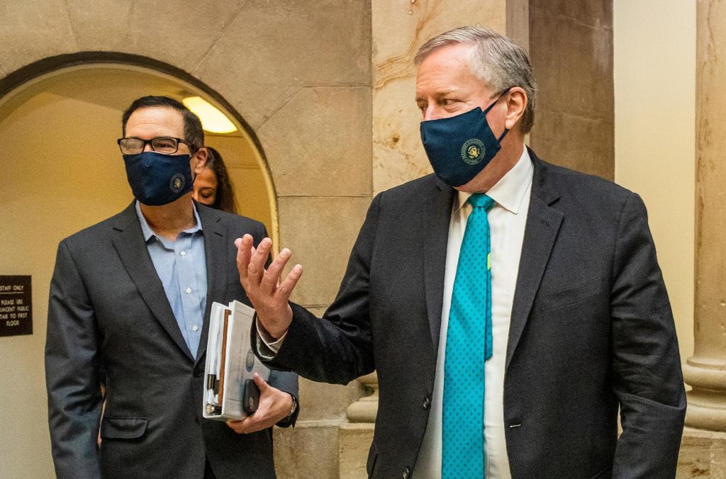 Negotiators report progress in coronavirus relief bill
talks 1