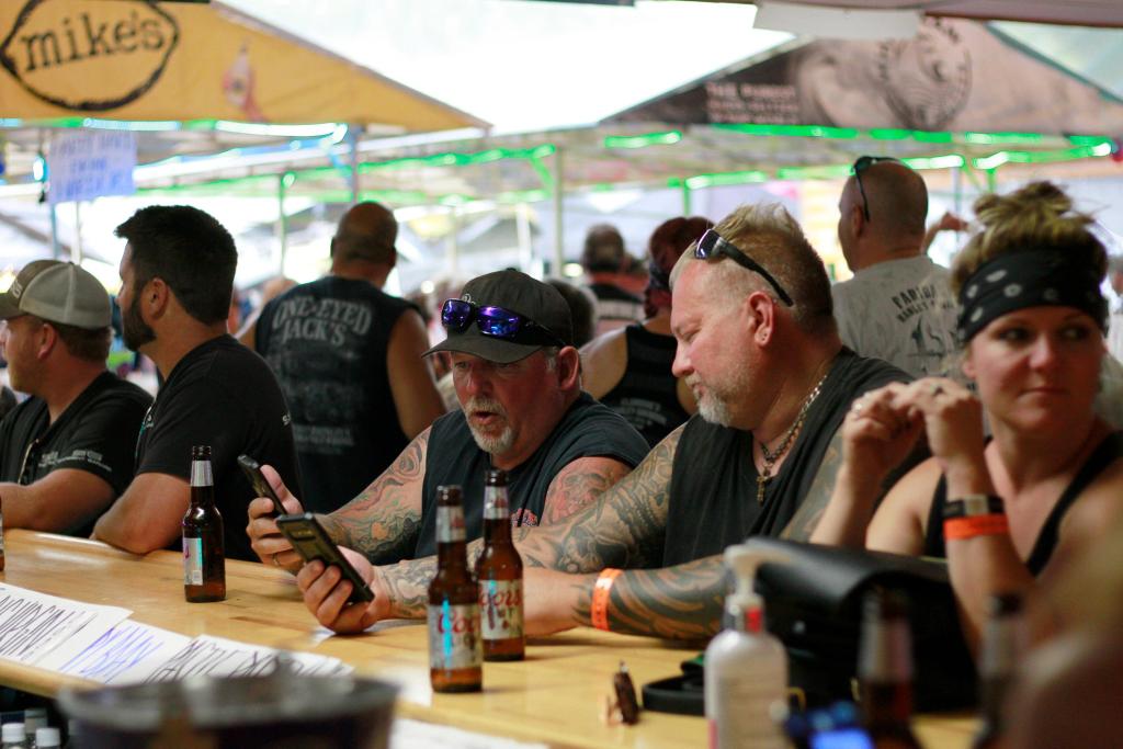 Revved by Sturgis Rally, COVID-19 infections move fast,
far 1