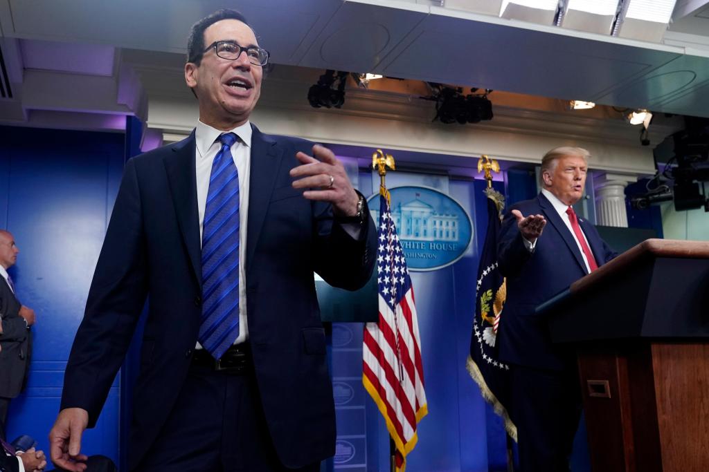 Democrats, Steven Mnuchin at odds after “overture” for
coronavirus aid talks 1