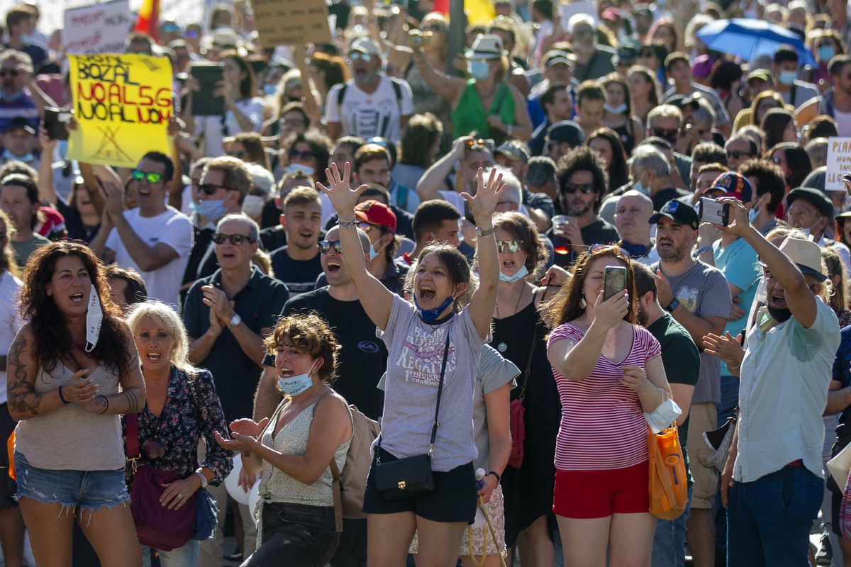 Spain hits new post-lockdown high, with more than 3,700
infections in single day 1 Spain hits new post-lockdown high, with more than 3,700
infections in single day 1