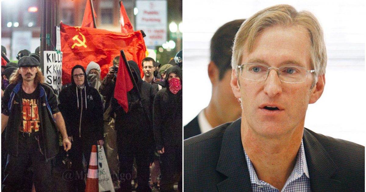 Portland Mayor Ted Wheeler Proposed Ordering Police to
“Stand Down” During ANTIFA Riots 1