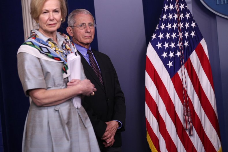 Fauci Warns Even the Healthy Can Have Coronavirus Symptoms
for Months, As Birx Says Masks Save Lives 1