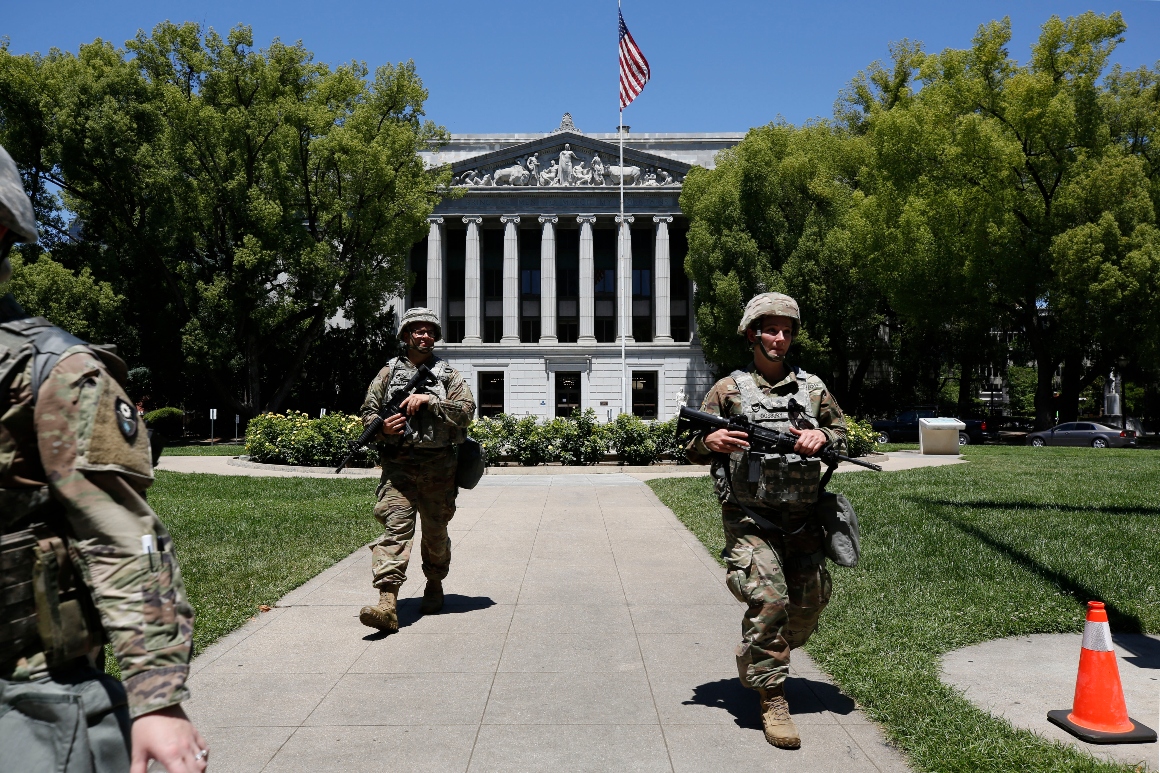 Trump exempts Arizona, California, Connecticut from National
Guard coronavirus deployment payments 1