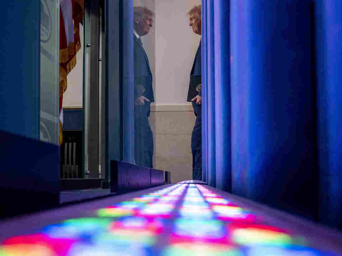 Scapegoats And Allies: How Trump Changed His Tune On States'
Coronavirus Response 1
