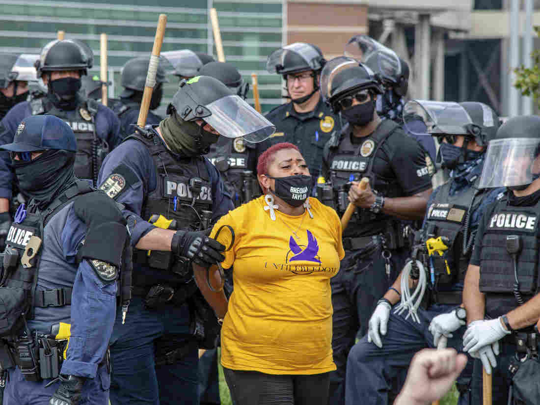 At Least 64 Arrested In Louisville Protest Calling For
Justice For Breonna Taylor 1