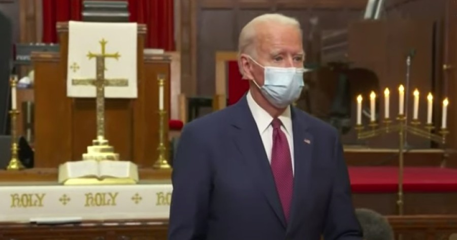 Biden vows national mask mandate if elected
president 1