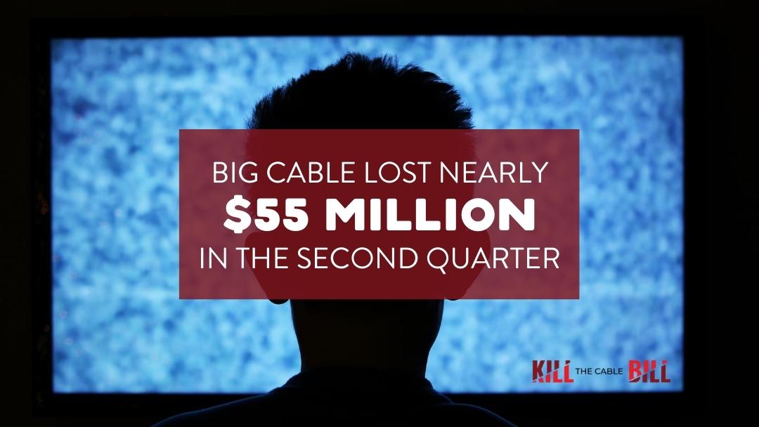 'Big Cable' Lost Over $55 Million In Q2 Despite
Lockdown-Driven Couch-Surfing 1