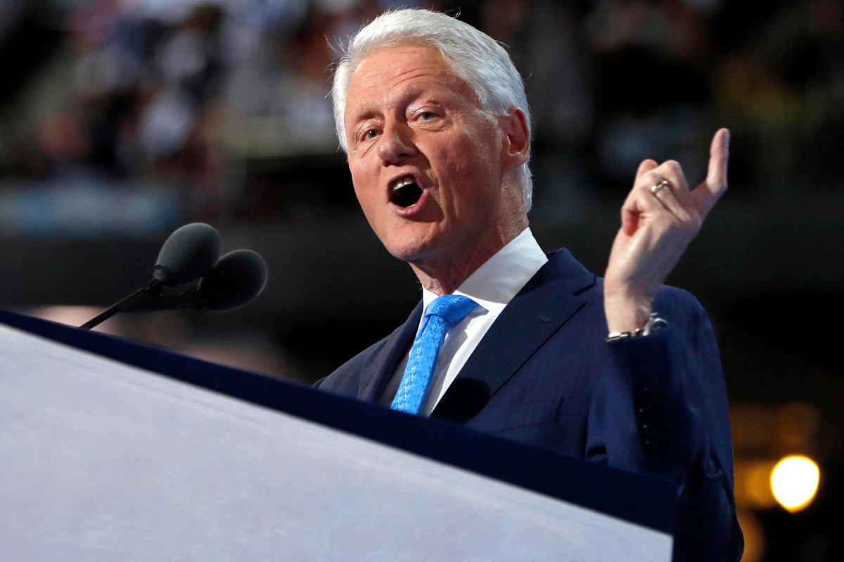 Bill Clinton to rip Trump for bringing ‘chaos’ to Oval
Office in DNC speech 1