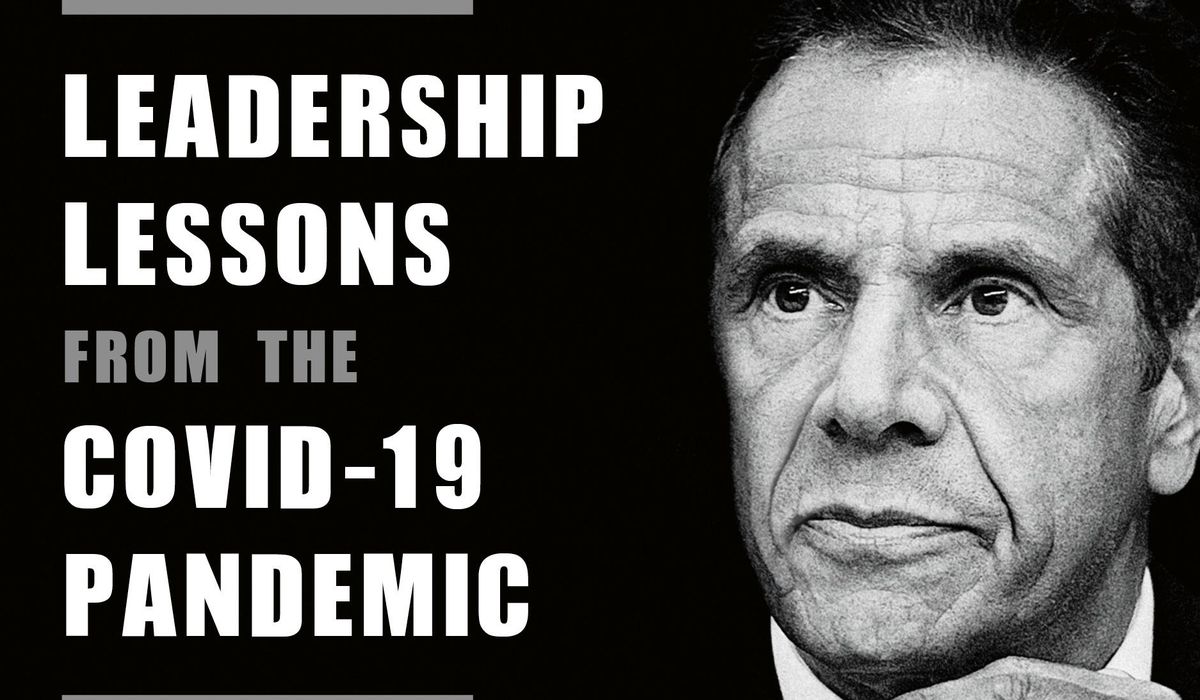 Gov. Andrew Cuomo book on COVID-19 response out in
October 1