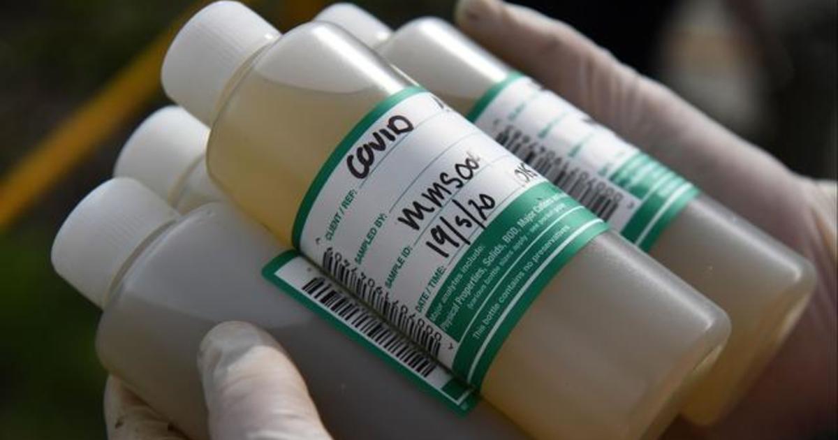 Wastewater testing helps spot COVID-19 outbreaks on
campus 1