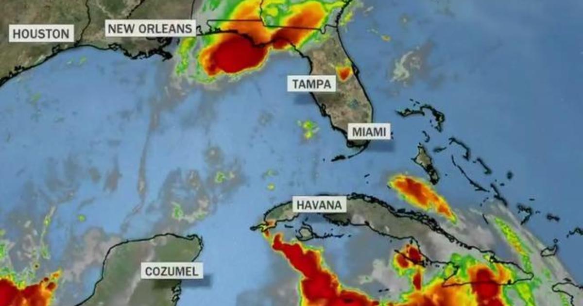 Eye Opener: Two severe storms barrel toward Gulf
Coast 1
